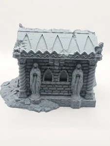3D-gedrucktes Ruiniertes Mausoleum (28 mm-32 mm Maßstab) - Bild 1 von 4