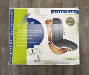 JOBRI Betterback ErgoSeat Orthopedic Multi-Purpose Ergonomic Seat Lumbi Support - Picture 1 of 6