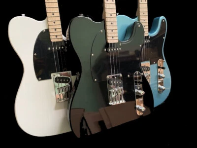 YOU PICK -NEW SOLID TELE-STYLE 4 STRING TENOR ELECTRIC GUITAR W/ GIG BAG - Image 1 of 2