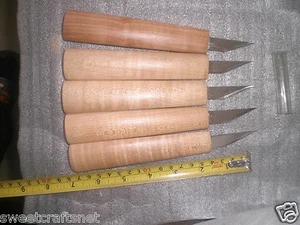 5 Piezas Violín Talla Cuchillos Luthier Herramienta Violín Reparación Cuchillos Herramientas - Imagen 1 de 2