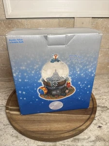 Disney “Dumbo Takes a Bubble Bath” Snow Globe, Music Box, & Bubble Blower - Picture 1 of 9