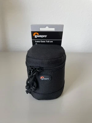 NEW Lowepro Padded Lens Case 7x8cm Black - Image 1 of 4