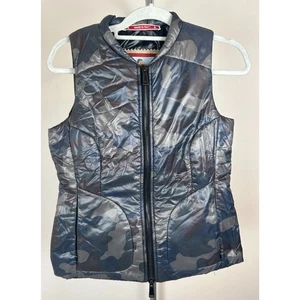 Authentische Asiago Camouflage Puffer Puffy Weste Damen 38 (XS) Primaloft Made in Italy - Bild 1 von 3