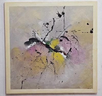 Abstract Acrylic Painting on Canvas –80x80cm – Unframed Artwork (Rolled in Tube) - Image 1 of 4