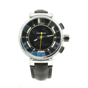 Louis Vuitton Watch  Q118F 40mm Women's Black X Dark Brown 3559238 - Picture 1 of 11