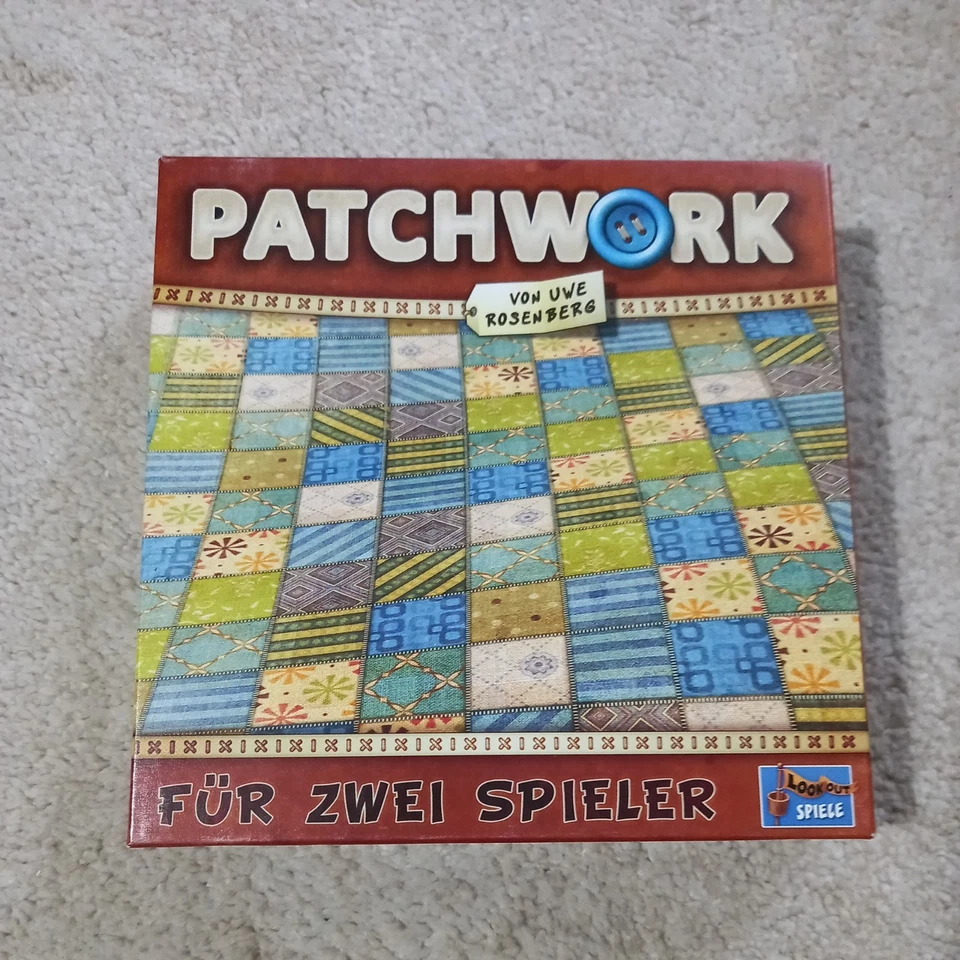 Patchwork (2-Spieler Spiel, Lookout Spiele, Uwe Rosenberg) Sehr gut erhalten - Bild 1 von 3