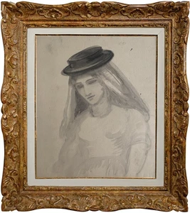 HENRI LAFFITE (1885-1977) UNE VARINAS MARCHANDE DE POISSONS LISBONNE 1920 (43) - Photo 1/12