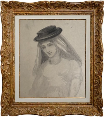 HENRI LAFFITE (1885-1977) UNE VARINAS MARCHANDE DE POISSONS LISBONNE 1920 (43) - Photo 1/4