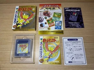 Pocket Monster Oro - Pokemon Japones Game boy Color GBC Golden Gold - Imagen 1 de 22