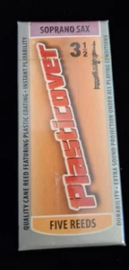 RICO SOPRANO SAX PLASTICOVER REEDS BOX OF 5 NEW 3.5 - Picture 1 of 1