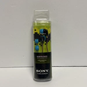 NUEVO Sony Bumpin Buds Auriculares Estéreo MDR-EX35B 2009 Sellados Raros - Imagen 1 de 3