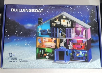 1426 Pc Building Block Set w/ LED Lights - Image 1 of 4