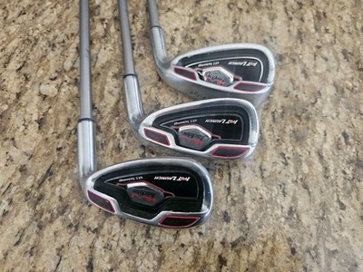 RH Youth/Junior Tour Edge HL-J Hot Launch 3 Piece Iron Set with Y-Flex Graphite - Image 1 of 4