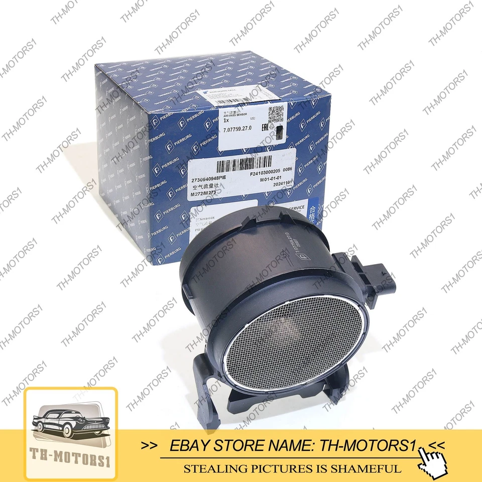 For Mercedes-Benz C300 C280 CLK350 SL550 Mass Air Flow Meter Sensor 0280218190 - Imagem 1 de 4