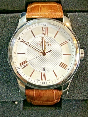 Invicta Celestial Men's Watch 43mm Brown, Leather ***Brand NEW in Box*** - Image 1 of 4