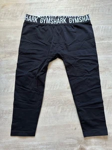 Gymshark Leggings 3/4 bzw. Knöchellang schwarz Gr.L - Bild 1 von 4