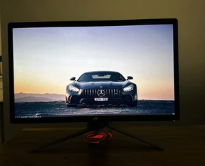 ASUS Rog Swift PG27U 27in. 4K UHD 144Hz Gaming Monitor HDR 1000 - Picture 1 of 5