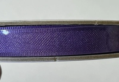 Gorgeous Grape Sheer Stampin Up Ribbon Trim 10 Yards 3/8” Wide #7809 - Image 1 of 2