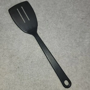 Vintage Tailor Made 2 Slot Spatula Turner Flipper Nylon Plastic Black - Bild 1 von 6