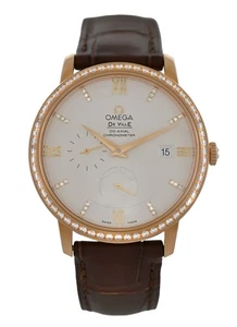 Omega De Ville 42458402152002 Diamant 91 gr. 18k Roségold 39,5mm Automatik - Bild 1 von 12