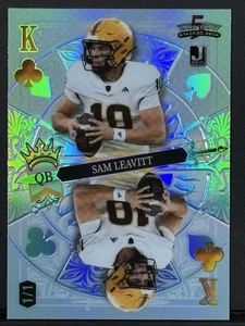 2024 Wild Card 5 Card Draw Stacked King of Clubs #SDPC-SLN Sam Leavitt #1/1 - Bild 1 von 2