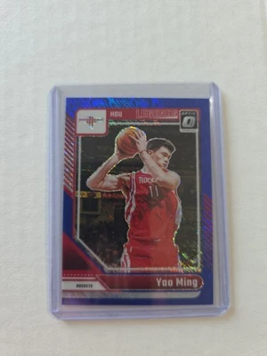 2024-25 Donruss Optic Legends Blue Shimmer Prizm /75 Yao Ming #226 HOF - Image 1 of 2