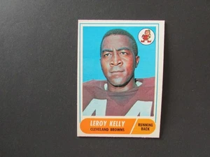 1968 Topps Football Series 2 Set Break Card #206 Leroy Kelly - Picture 1 of 2