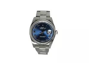 Rolex Datejust 36 blaues Zifferblatt Baujahr 2019 - Bild 1 von 3