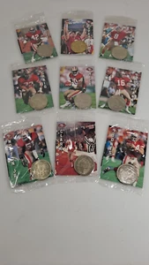1996 San Francisco 49ers Coin & Card Complete Set Neu OVP Save Mart - Bild 1 von 5