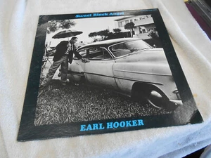 EARL HOOKER "SWEET BLACK ANGEL" RARE BLUE THUMB LABEL #BTS-8812 NEAR MINT - Picture 1 of 4