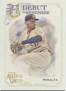 FREDDY PERALTA 2020 Topps Allen & Ginter DEBUT to REMEMBER - BREWERS - #DTR-22 - Picture 1 of 1