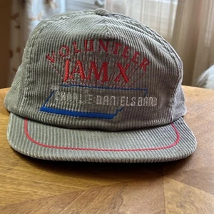 Vintage Charlie Daniels band Hat Corduroy RARE JAM X Music Show VOLUNTEER 80s - Picture 1 of 16