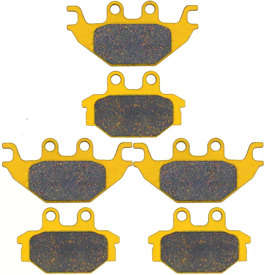 Pastillas de freno delanteras traseras Arctic Cat 250 utilitarias (2006-2009) 300 ATV 2x4 (2010-2013) Foto 1 de 2