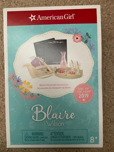 American Girl Blaire's Restaurant Accessories Set - NEW IN BOX - Picture 1 of 1