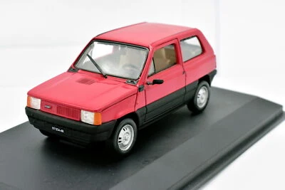 Modellino auto scala 1:43 Fiat Panda rosso Norev diecast modellismo collezione - Immagine 1 di 2