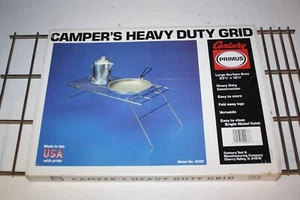 VINTAGE Foldable Campfire Grill Grate Camping Cooking Racks for Fire Pit USA - Picture 1 of 2