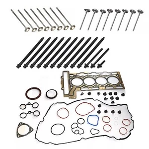 Head Gasket&1.20mm Bolts&Intake Exhaust Valves Fit 2009-15 Mini Cooper R56 1.6L - Picture 1 of 6