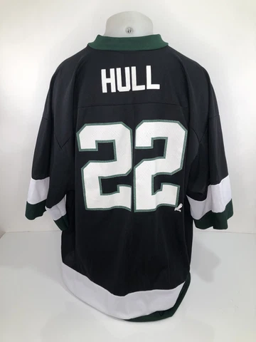 Rare DALLAS STARS / LOGO 7 / BRETT HULL Vintage Mens XXL Hockey Jersey Cover