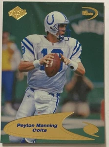 Peyton Manning 1998 Edge Odyssey Quarter 3 Rookie Card #212 (3175) - Picture 1 of 2