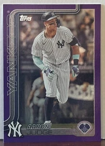 2025 Topps Purple #300 Aaron Judge 250 M33 - Bild 1 von 1