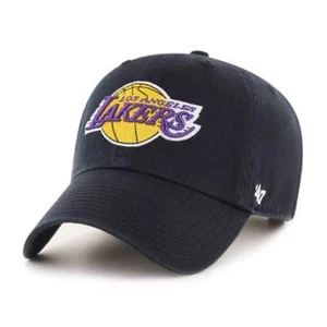 Los Angeles Lakers '47 Marke schwarz Clean Up verstellbar Dad Mütze - Bild 1 von 2