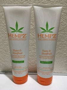 2 Pack - Hempz Yazu&Starfruit Herbal Moisturizing & Nourishing Shampoo - Picture 1 of 2