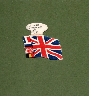 Carreras Flags of the Allies (Shaped)  1915 Very Good-Excellent - Image 1 of 2