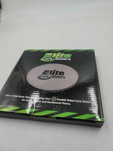 Elite Sportz Core Sliders for Working Out - Pack of 2 Compact, Dual Sided - Picture 1 of 4