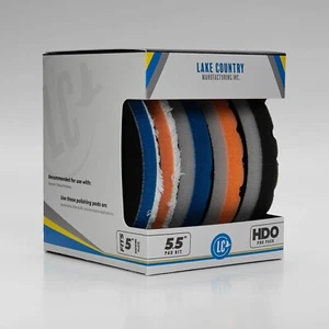Versatile 5.5” Car Polishing Pad Set - 5 Premium Foam Pads for Elite Detailing - Picture 1 of 9