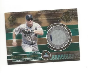 Camiseta deportiva 2001 stock privado Game Gear Matt Williams usada en juegos #18 Diamondbacks - Imagen 1 de 1