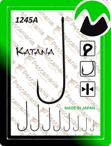 Amo Maver 1245 black nichel- con occhiello - con ardiglione - Imagen 1 de 3