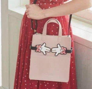 ¡NUEVO! Bolso de Hombro Areeam Moda Marca Japón Disney Minnie Mouse Rosa - Imagen 1 de 9