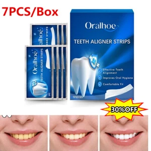 28 PROFESSIONAL ADVANCED TEETH WHITENING STRIPS HOME TOOTH BLEACHING UK SET - Picture 1 of 19
