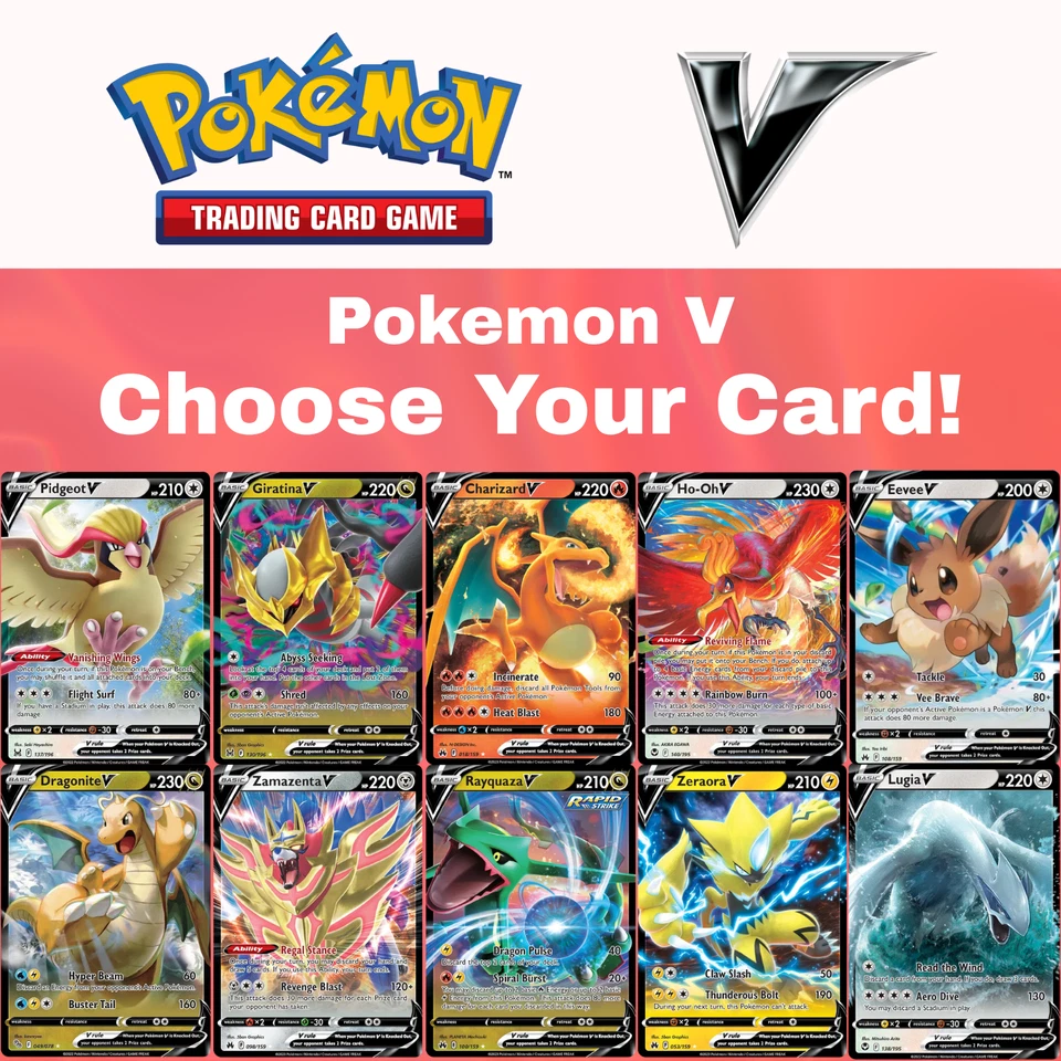 Pokemon V - Choose Your Card! Ultra Rare English NM Near Mint - Image 1 of 1